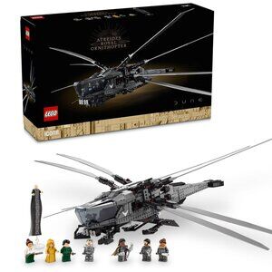 NEW & SEALED ✅ LEGO Icons: Dune Atreides Royal Ornithopter (10327) 8 Minifigures